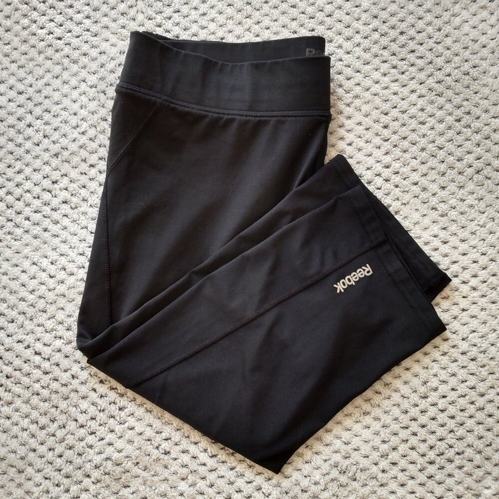 Reebok Women's Active Cropped Pant Black Size L
